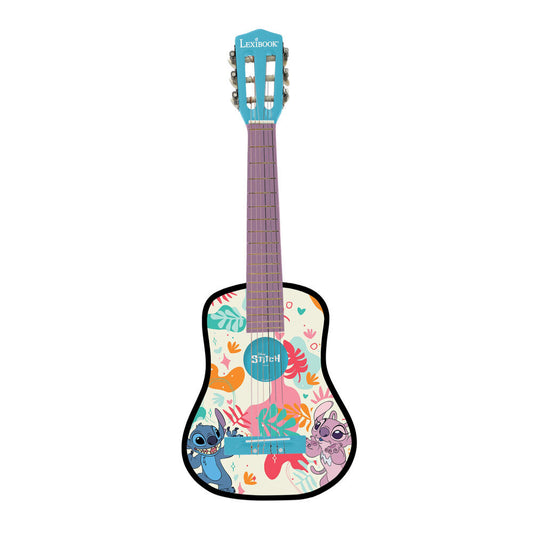 Stitch Disney wooden guitar