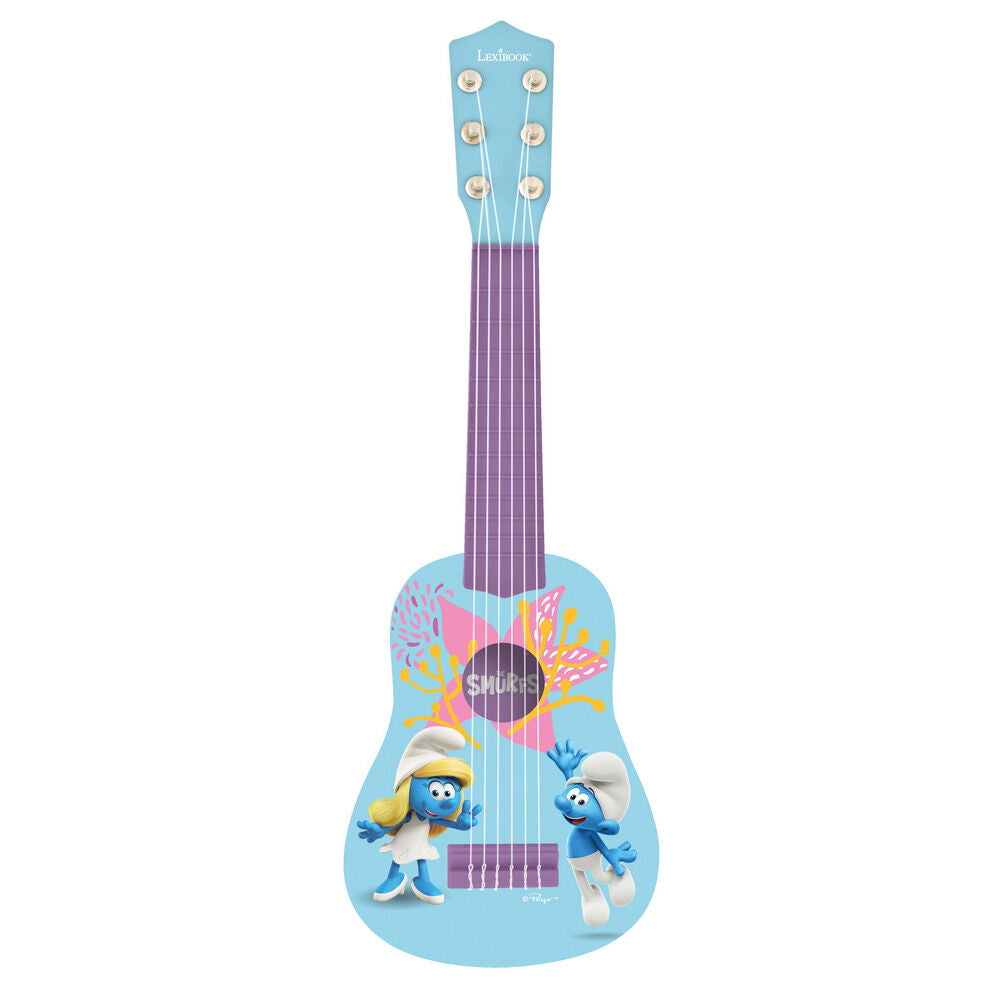 my first smurfs guitar