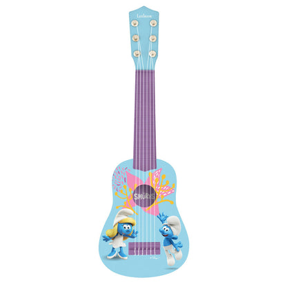 my first smurfs guitar