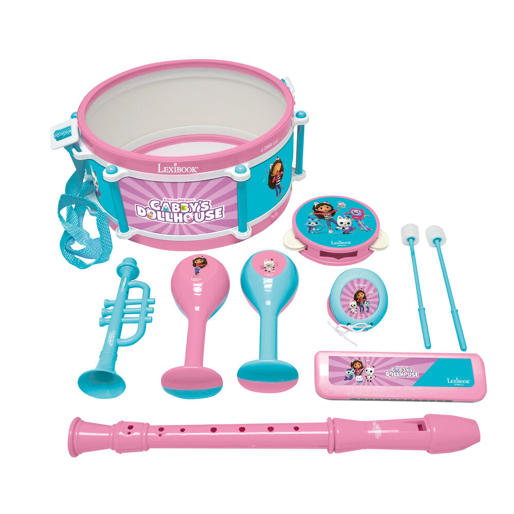gabby's dollhouse musical set