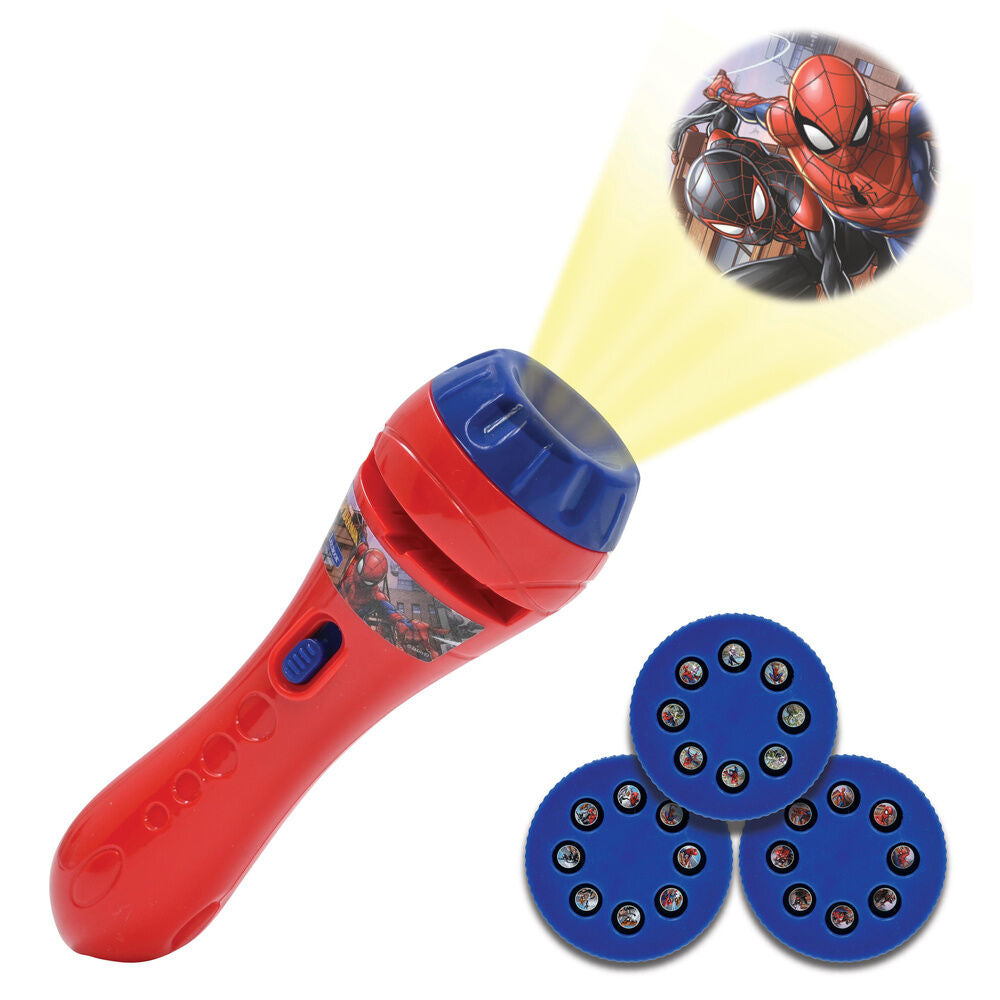 marvel spiderman projector flashlight