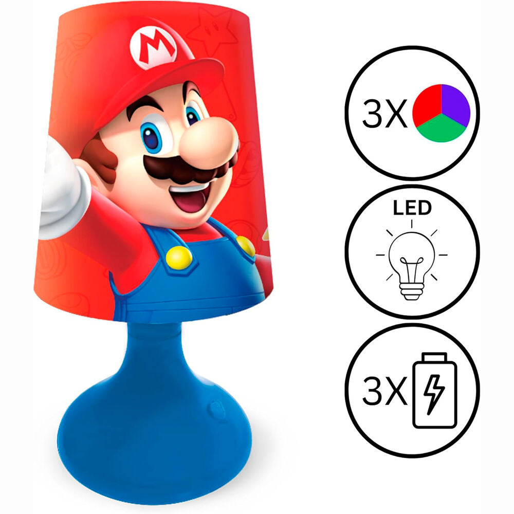 super mario nintendo mini lamp