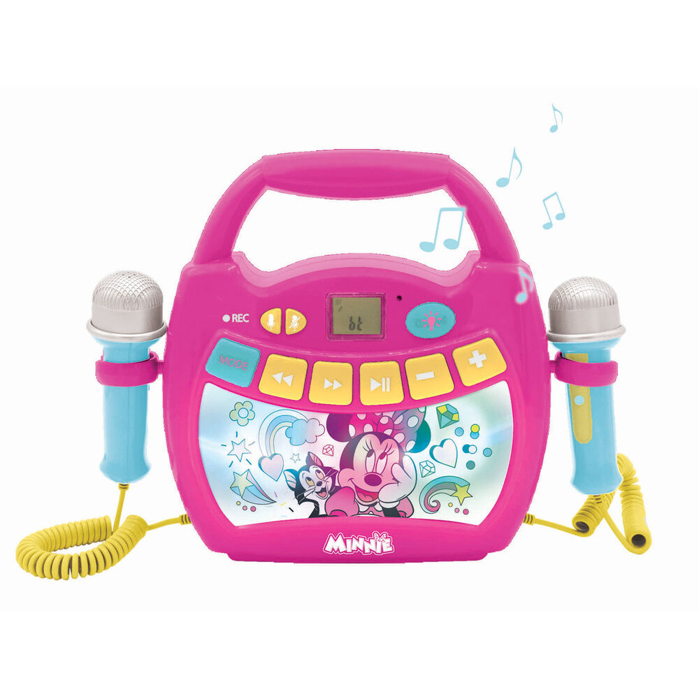 disney minnie mouse bluetooth karaoke speaker