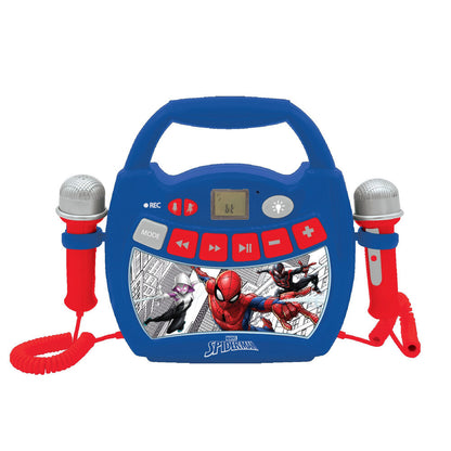 spiderman marvel bluetooth karaoke speaker