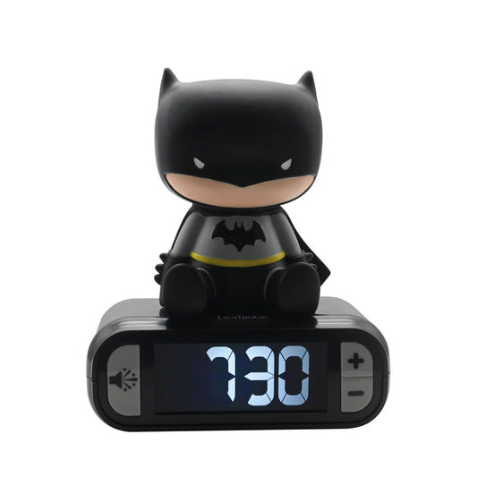 batman dc comics 3d night light alarm clock