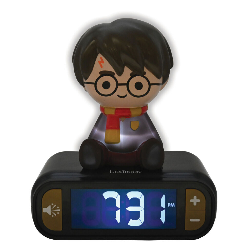 harry potter 3d night light alarm clock