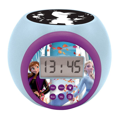 disney frozen projector alarm clock