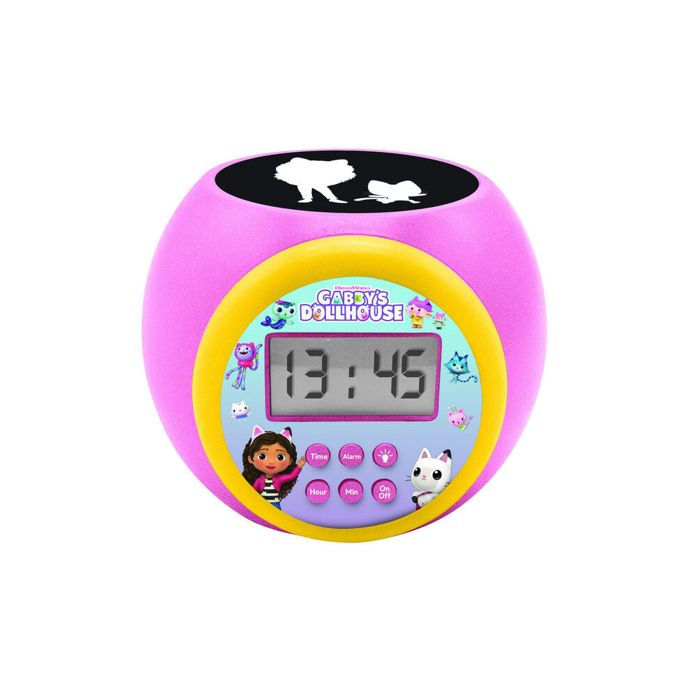 gabby's dollhouse projector alarm clock