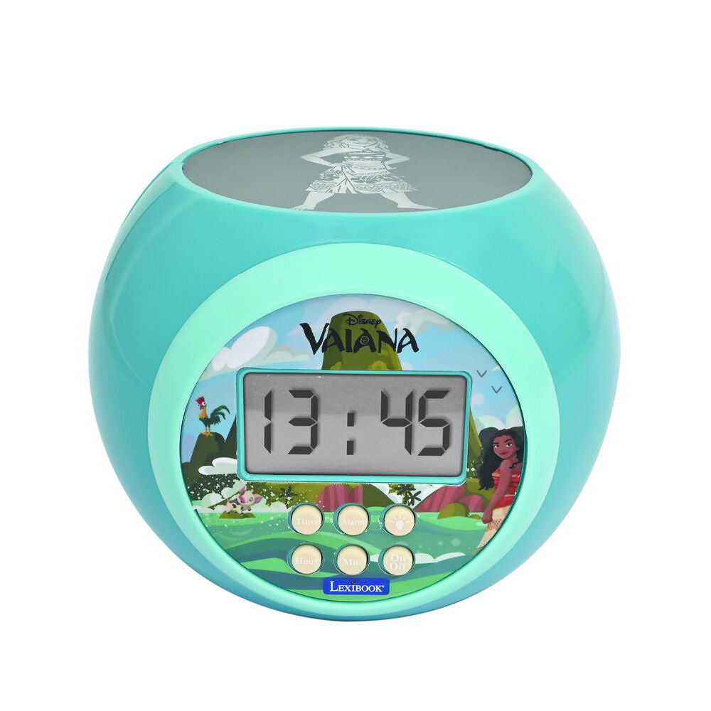 disney moana projector alarm clock