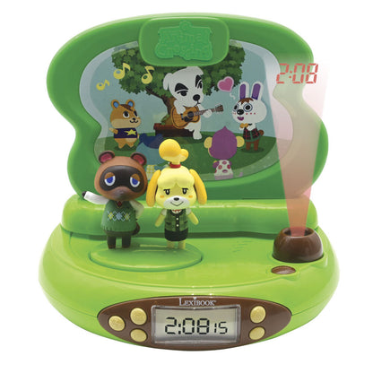 animal crossing 3d projector alarm clock