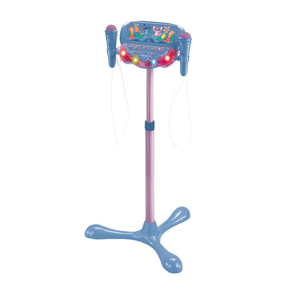 stitch disney karaoke microphone with adjustable stand