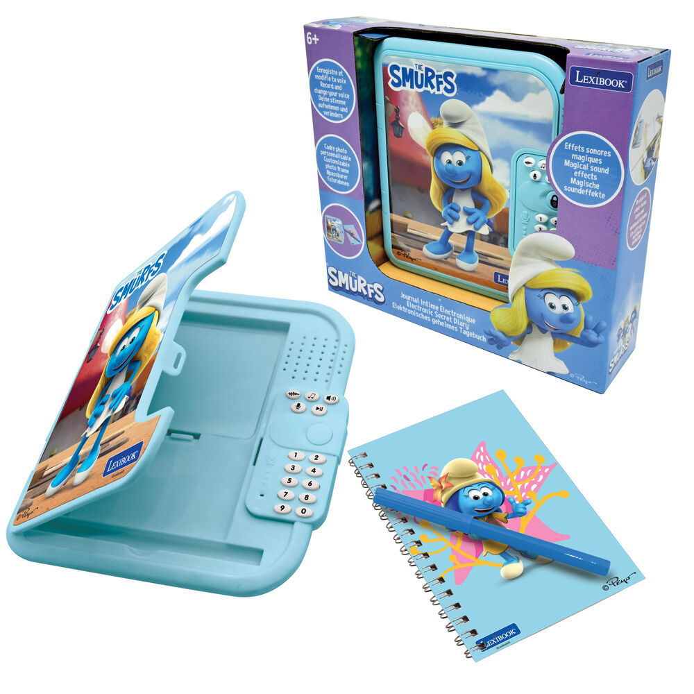 the smurfs electronic diary
