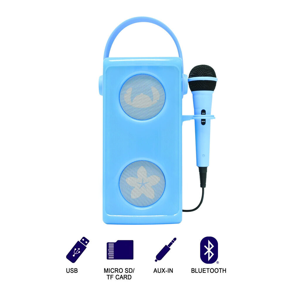 Altavoz Bluetooth luminoso de Disney Stitch + micrófono