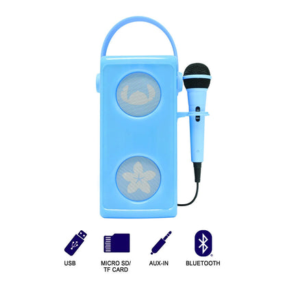 Altavoz Bluetooth luminoso de Disney Stitch + micrófono