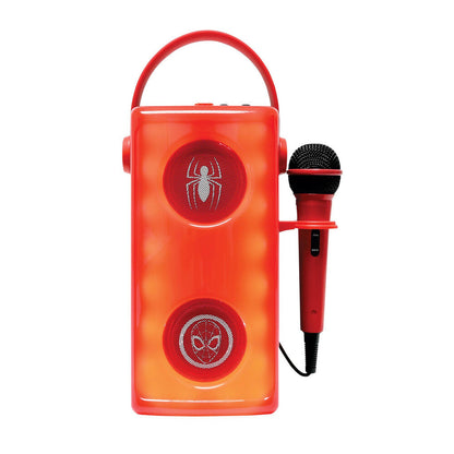 Luminous Bluetooth Speaker + Microphone Spiderman Marvel