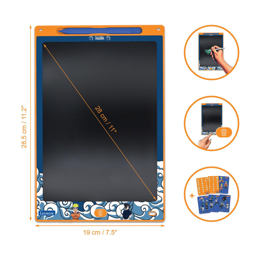 Tablet de tinta eletrônica Naruto
