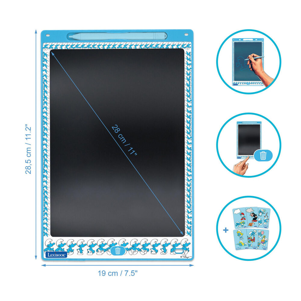 Smurfs Electronic Ink Tablet