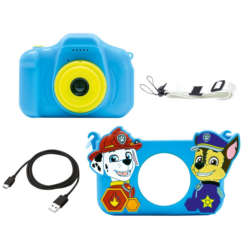 Appareil photo numérique Pat' Patrouille avec étui de protection