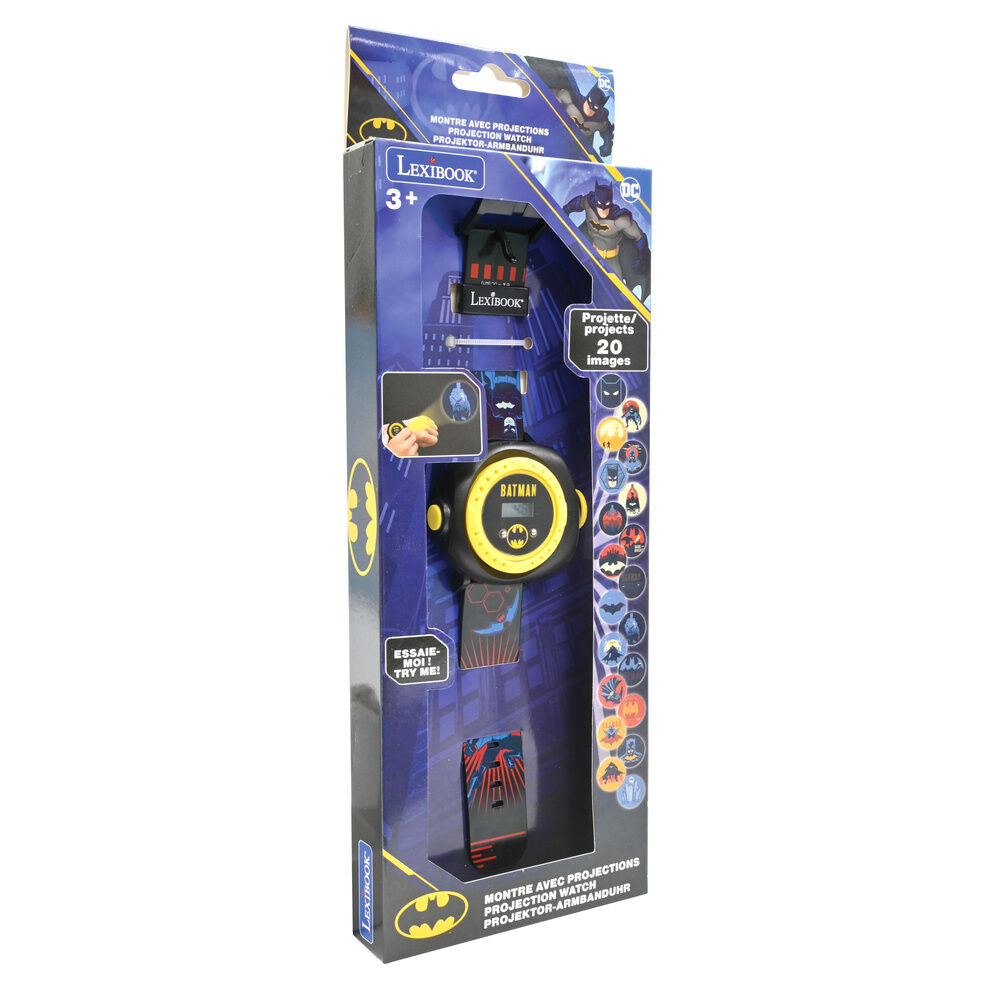 Projeções de relógio digital Batman DC Comics