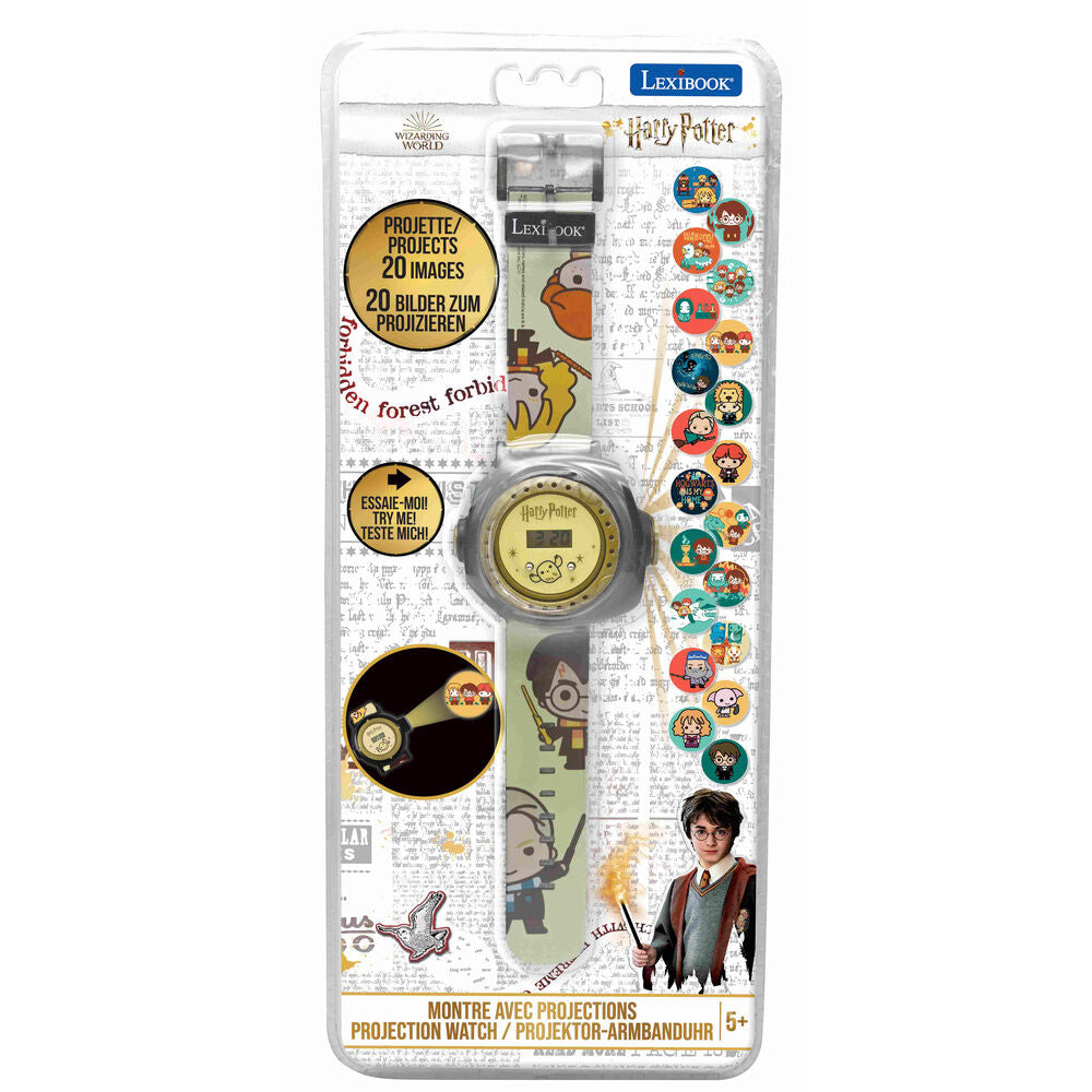 Proyecciones de reloj digital de Harry Potter