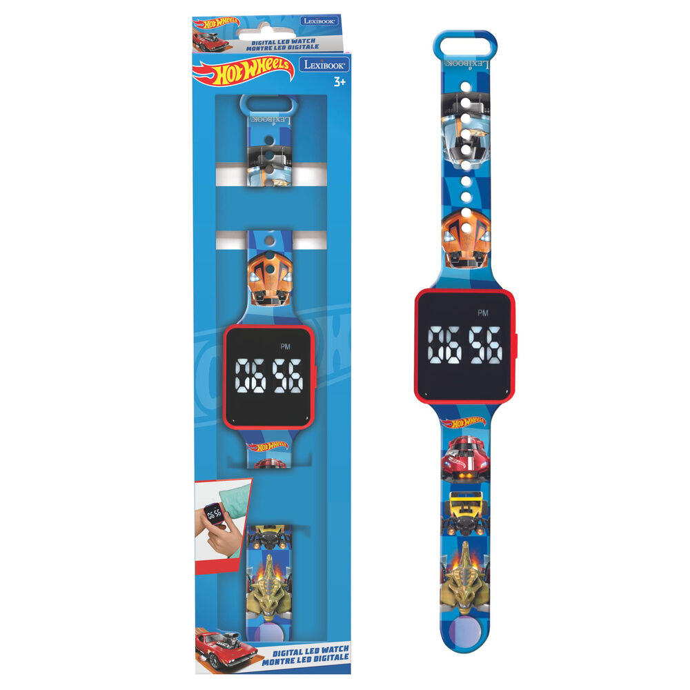Hot Wheels LED Digital Watch
