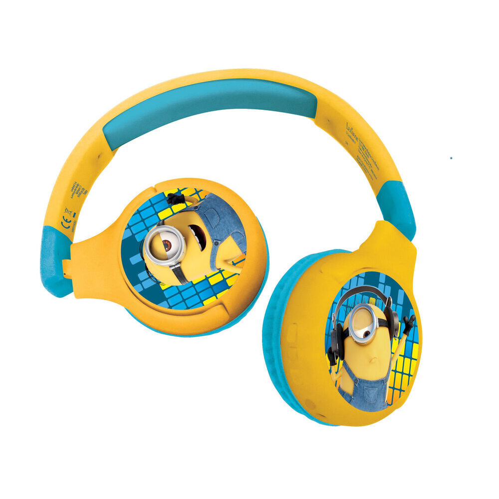 Minions foldable headphones