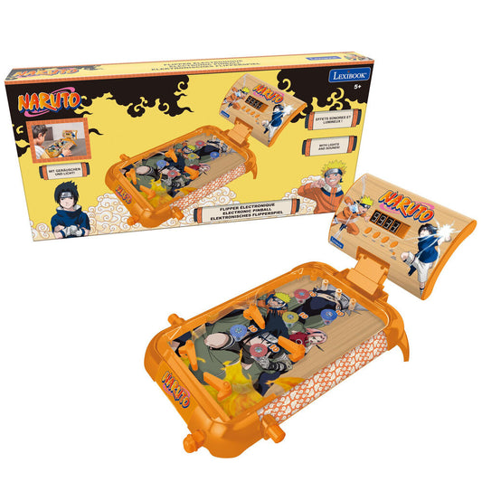 Jogo de Pinball Eletrônico de Mesa Naruto Shippuden