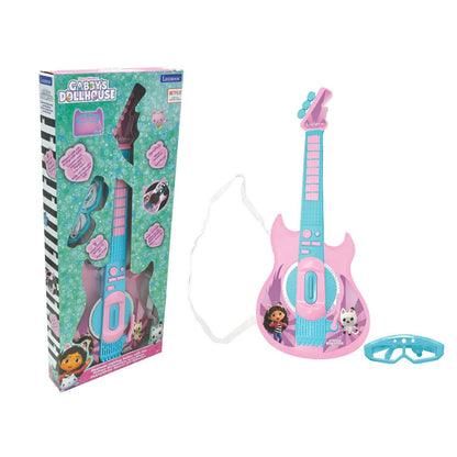Guitarra eletrônica da casa de bonecas da Gabby