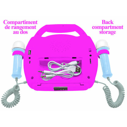 Enceinte karaoké Bluetooth Barbie