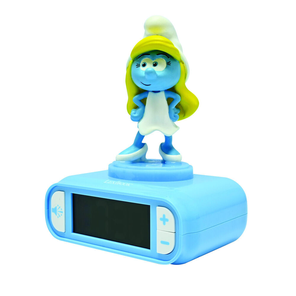 Smurfette 3D Night Light Alarm Clock The Smurfs