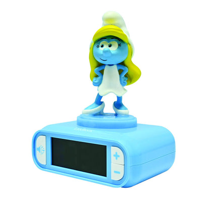 Smurfette 3D Night Light Alarm Clock The Smurfs