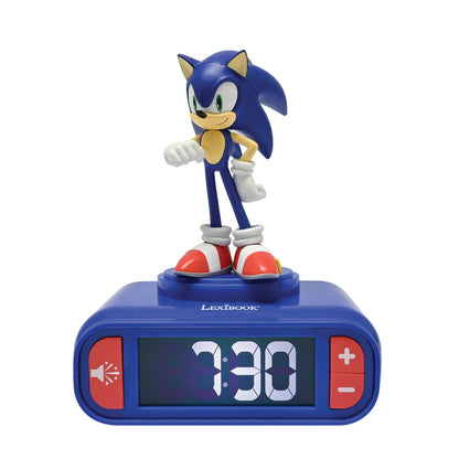 sonic the hedgehog 3d night light alarm clock