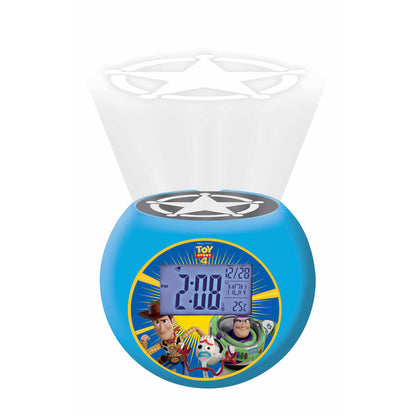 Radio despertador con proyector de Toy Story de Disney Pixar