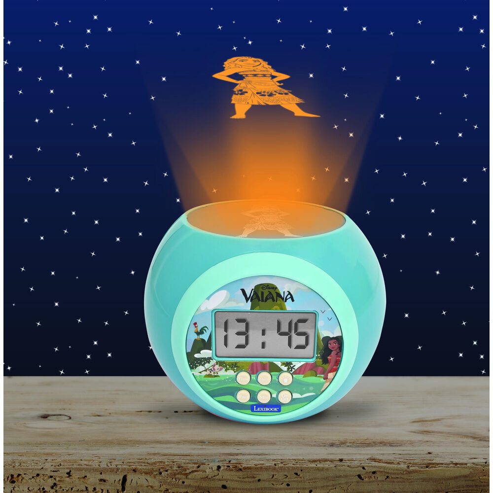 Disney Moana Projector Alarm Clock