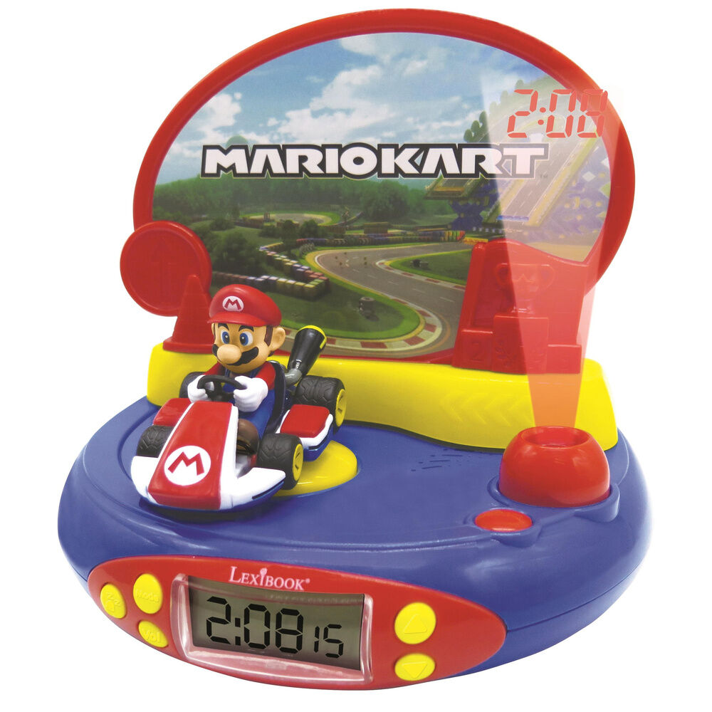 Mario Kart Nintendo 3D Projektor Wecker