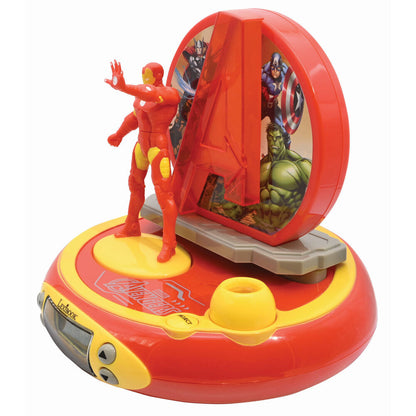 Réveil projecteur 3D Iron Man Avengers Marvel