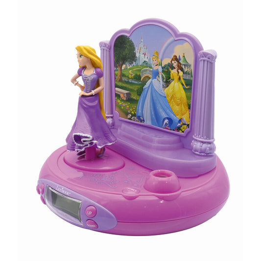 Sveglia con proiettore 3D della principessa Disney Rapunzel
