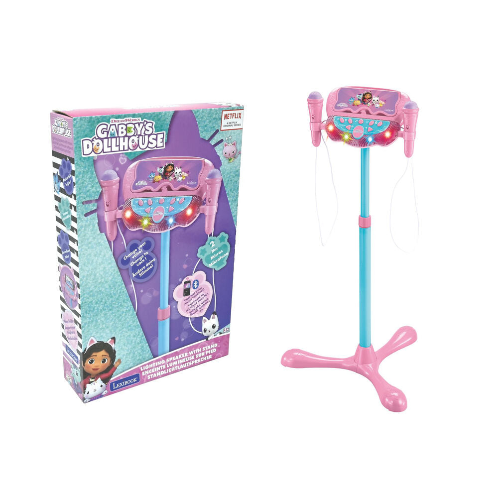 Karaoke Microphone with Adjustable Stand - Gabby's Dollhouse