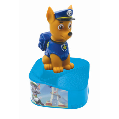 Altavoz Bluetooth con figura luminosa de Chase de Paw Patrol