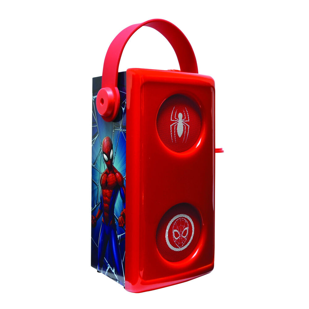 Luminous Bluetooth Speaker + Microphone Spiderman Marvel