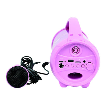 Leuchtender Bluetooth Lautsprecher + Mikrofon von Disney mit Engel und Stitch