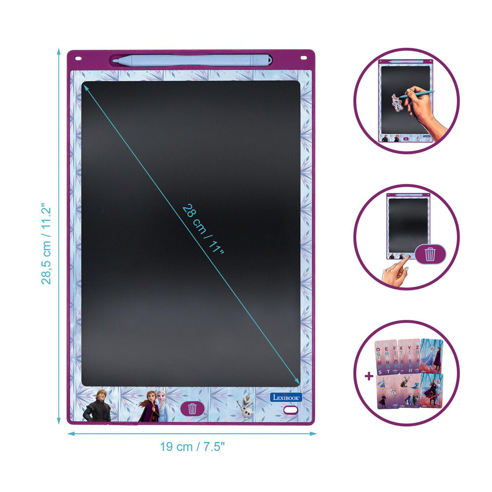 Tablet de tinta eletrônica Disney Frozen