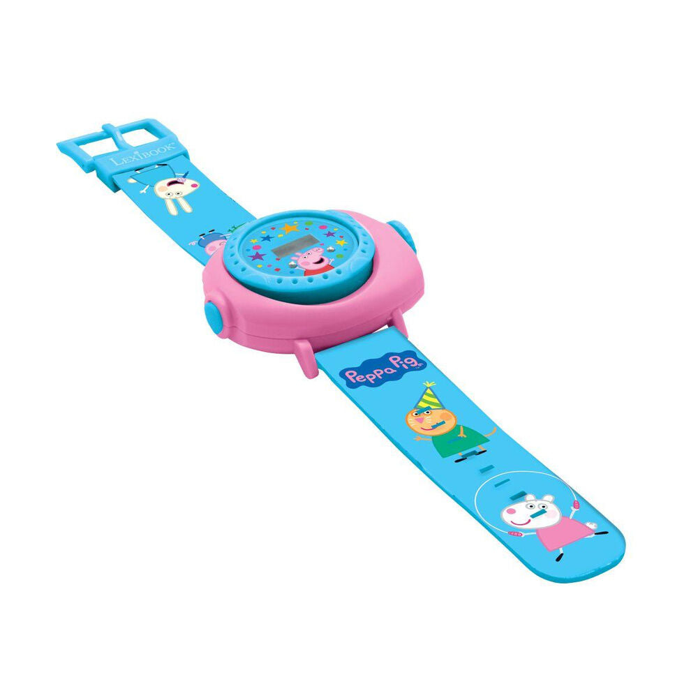 Reloj digital con proyección de Peppa Pig