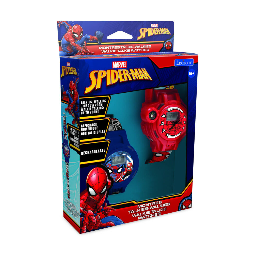 Marvel Spiderman Walkie Talkies Digital Watch