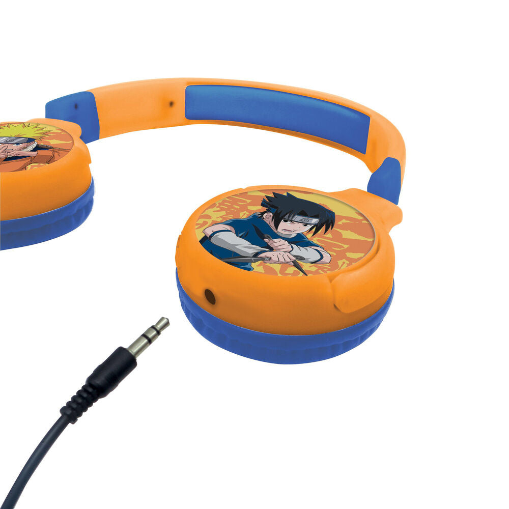 Fones de ouvido dobráveis ​​de Naruto Shippuden