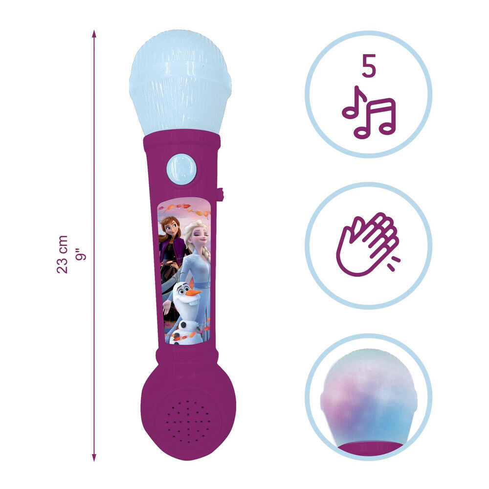 Frozen Disney luminous microphone