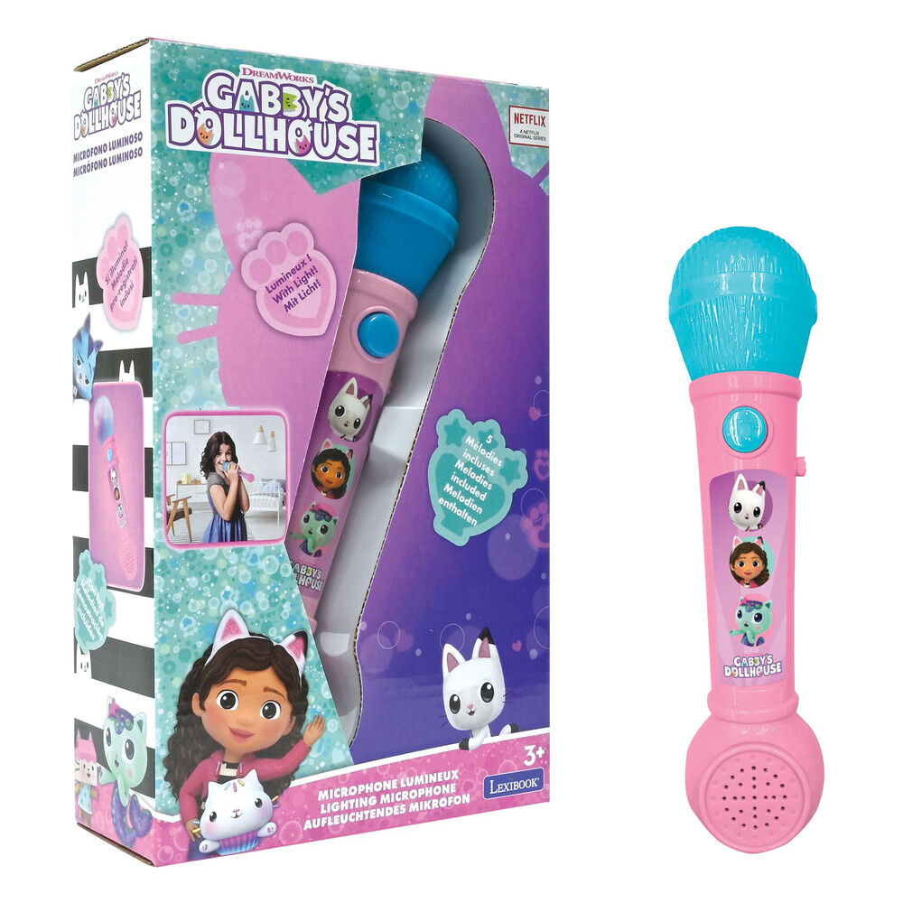 Gabby's Dollhouse Light-Up Microphone