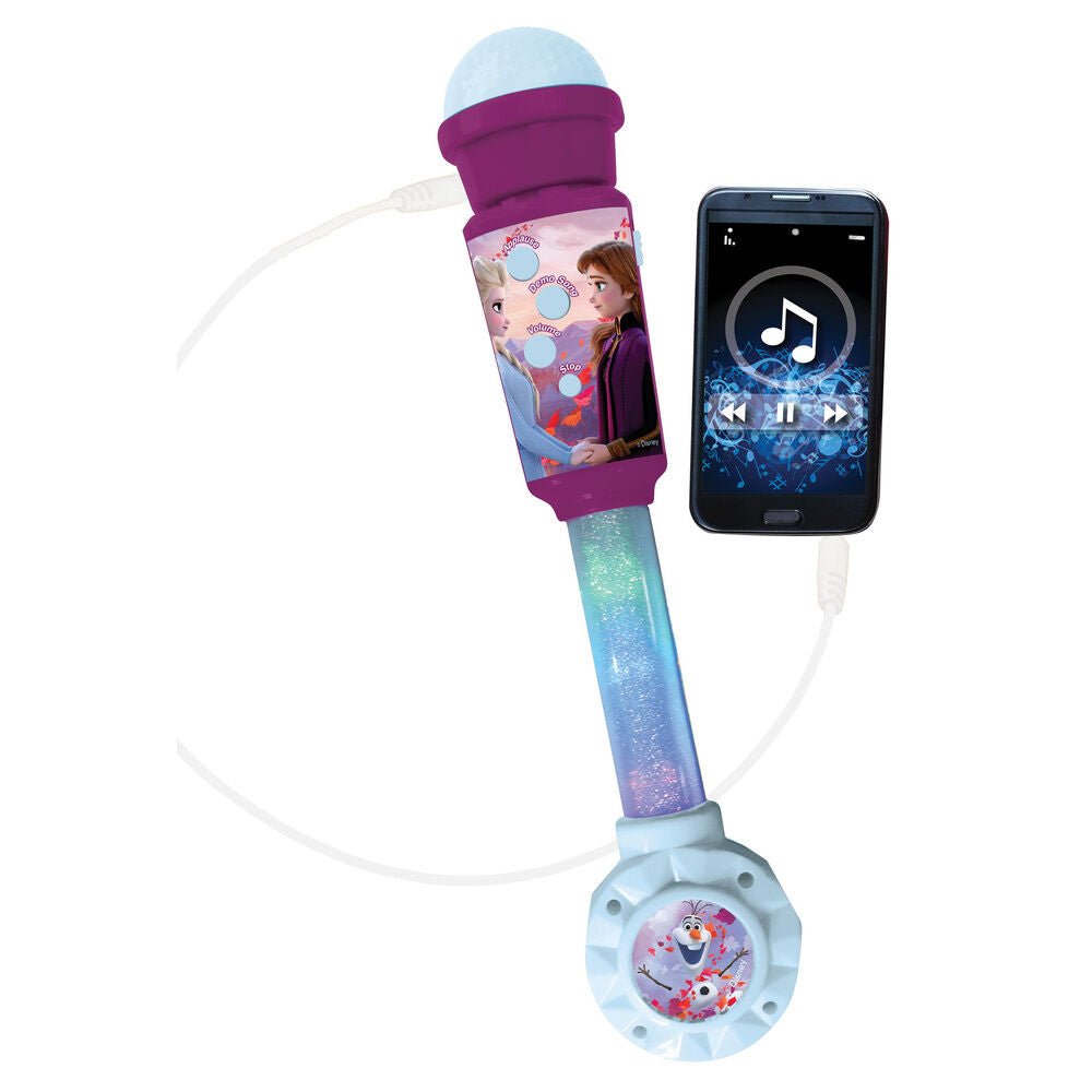 Frozen Disney luminous microphone
