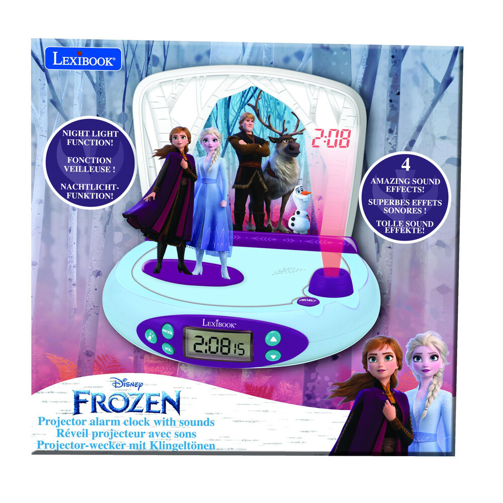 Disney Frozen 3D Projektor Wecker