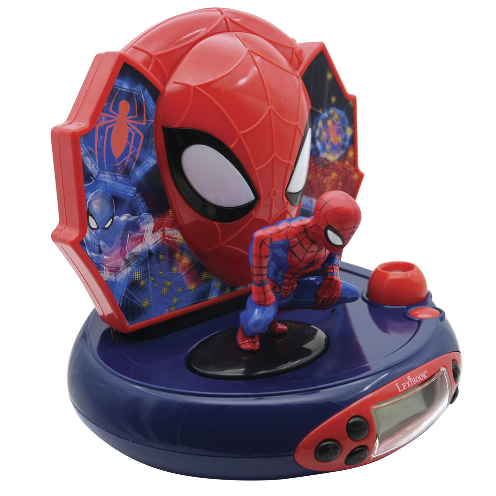 Budzik z projektorem 3D Marvel Spiderman